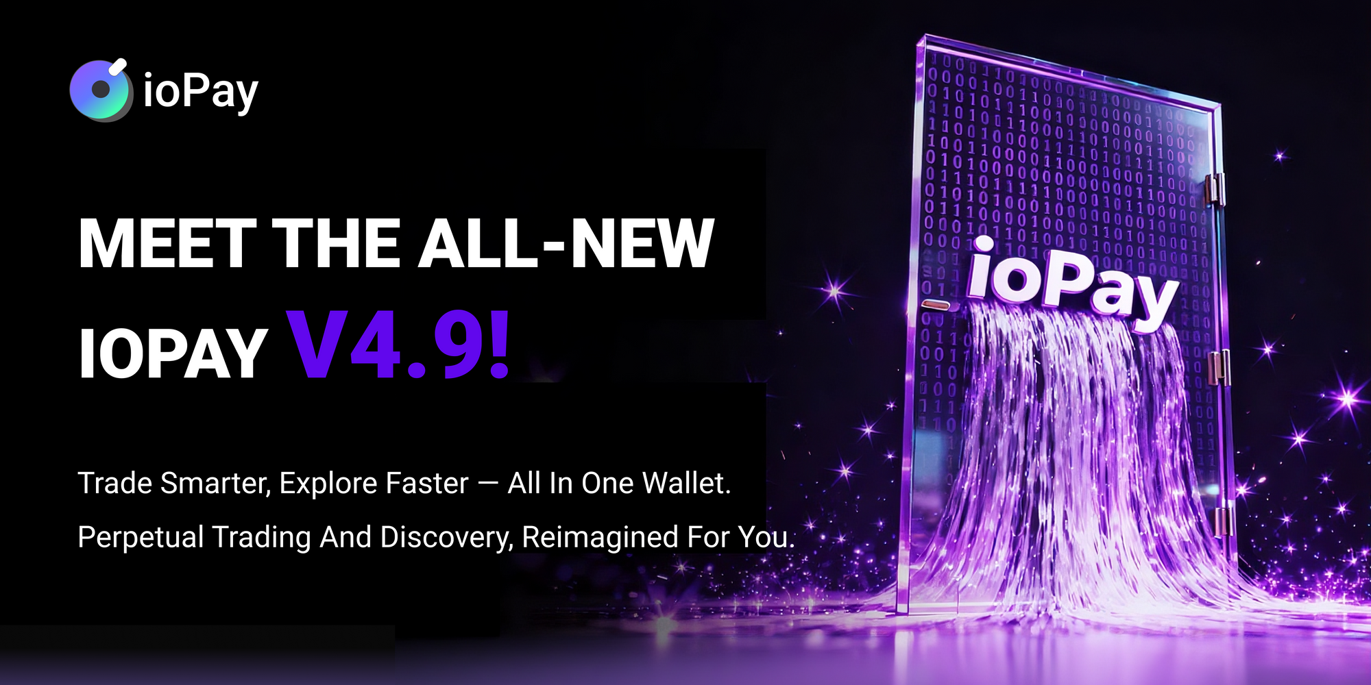ioPay 4.9.0 User Guide: Trade Perpetuals and Explore the New “Discover” Page